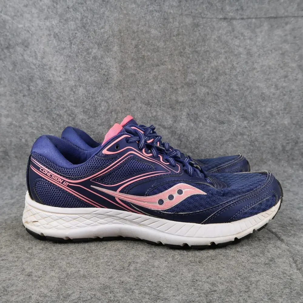 Saucony Shoes Womens 8 Cohesion 12 Running Sneaker Trainer Athletic Sport Active